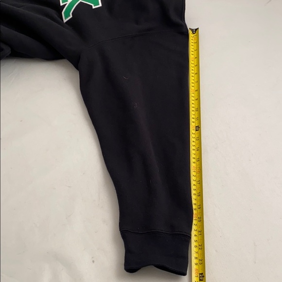 Jansport York College black and sewn on green logo full zip sweatshirt - Picture 7 of 7